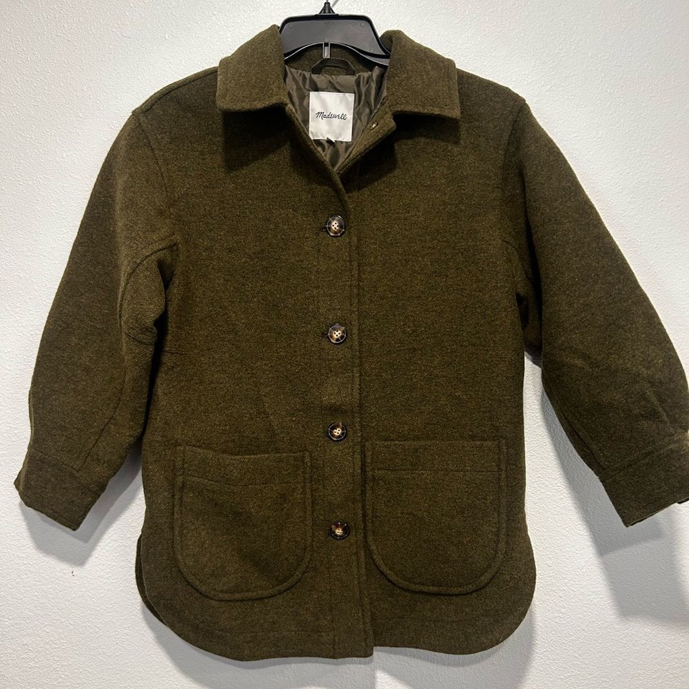 MadeWell Brushed Belrose Shirt-Jacket XS